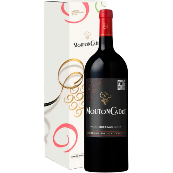 Magnum Mouton Cadet 2023 en Etui - Baron Philippe de Rothschild