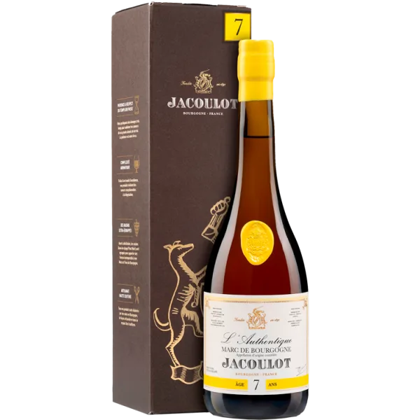 Marc de Bourgogne - Maison Jacoulot « l'Authentique » 7 ans - En étui
