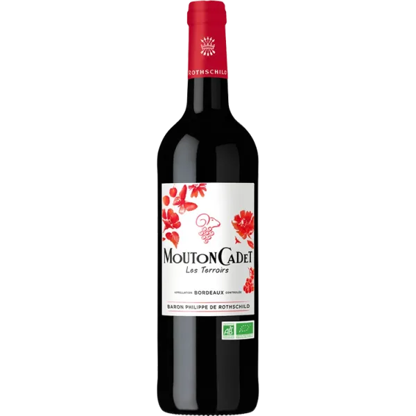 Mouton Cadet - Les Terroirs Rouge BIO 2023 - Baron Philippe de Rothschild