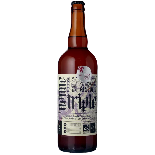 Nonne Triple Bio 75cl - Les Brasseurs Savoyards