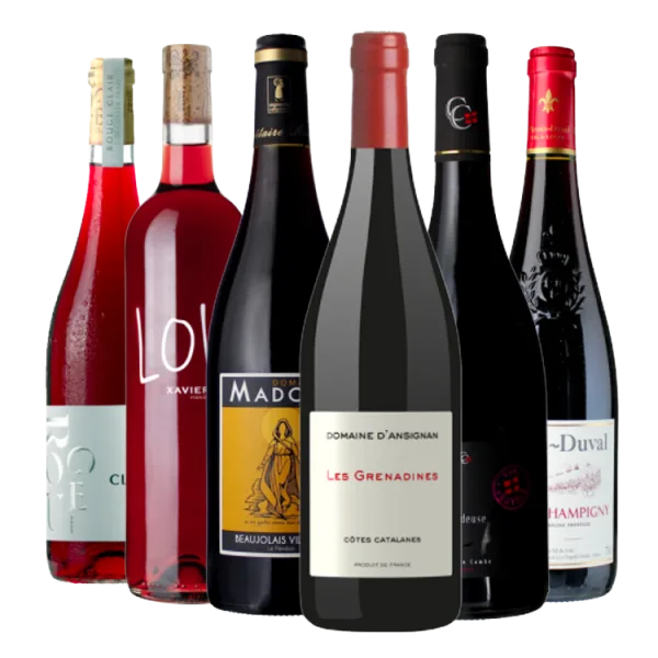 Pack 100% Vins Rouges à Boire Frais