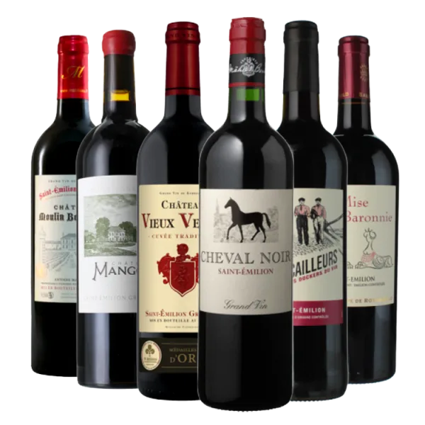 Pack - Bordeaux Saint-Emilion meilleures ventes