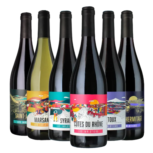Pack découverte 6 bouteilles - Les Jarlotiers