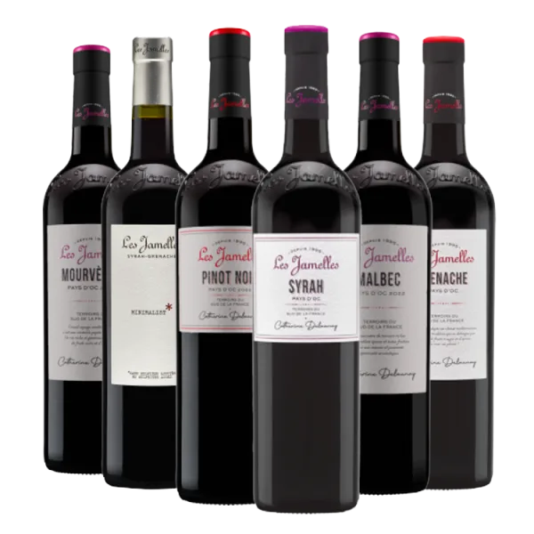 Pack meilleures ventes vins rouges - Les Jamelles