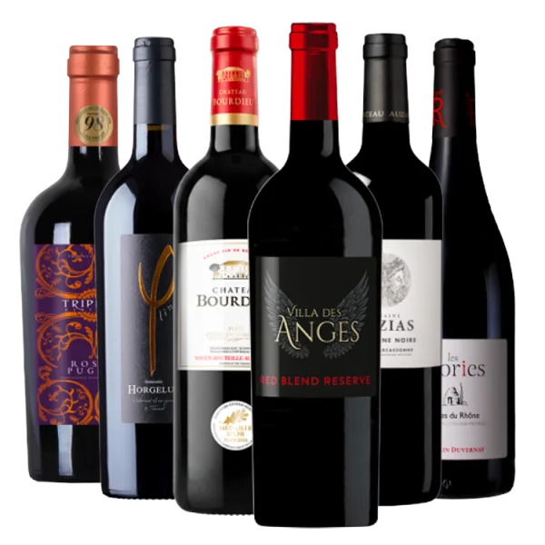 Pack meilleures ventes vins rouges