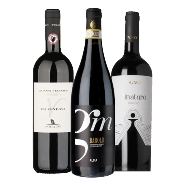 Pack Trio - Chianti - Barolo - Pouilles