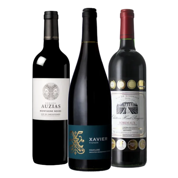 Pack Trio - Vins Rouges Petits Prix