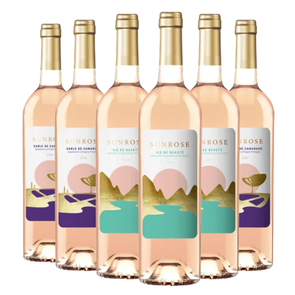 Pack vins rosés Sunrose