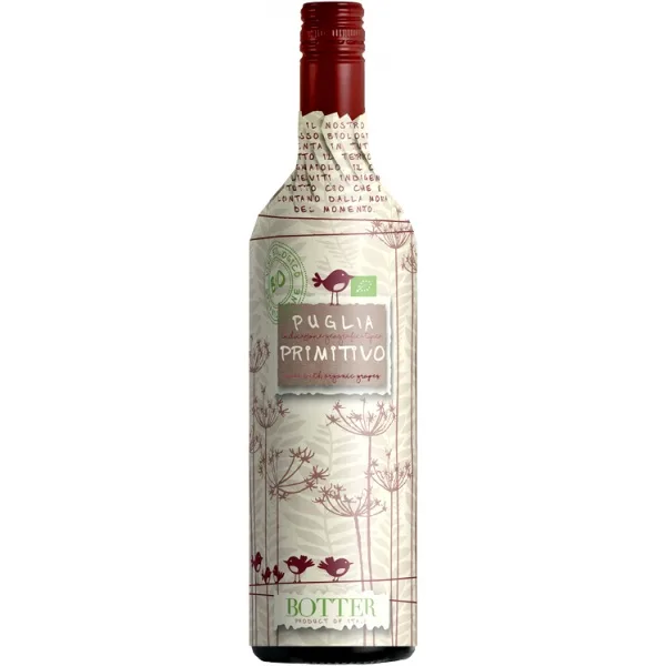 Primitivo Wrap Organic 2025 - Uccellini