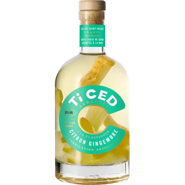 Rhum arrangé - Ti Ced - Citron Gingembre