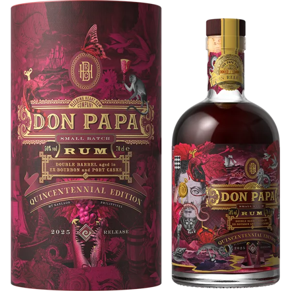 Rhum - Don Papa - Port Cask Quincentennial - Édition limitée - Étui