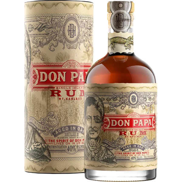 Rhum - Don Papa - Single Island - Étui