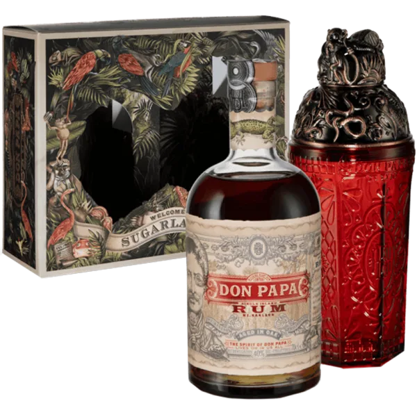 Rhum - Don Papa Single Island + Shaker - Coffret