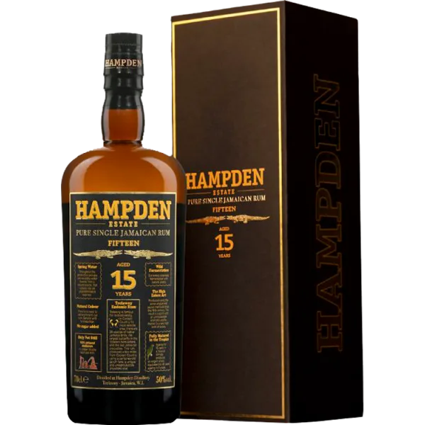 Rhum - Hampden 15 ans - Étui