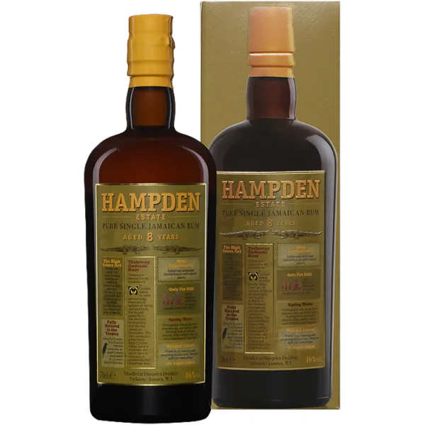 Rhum - Hampden 8 Ans