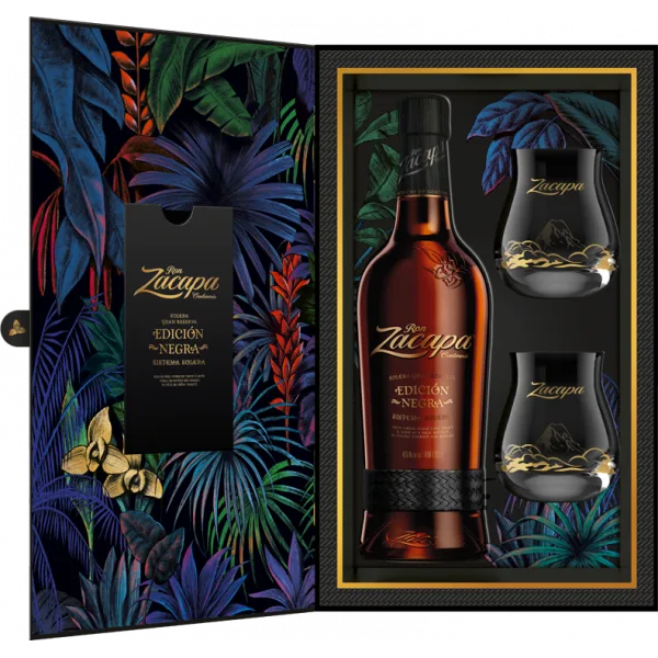 Rhum Zacapa Edicion Negra - Coffret 2 Verres