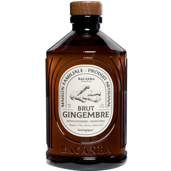 Sirop - Maison Bacanha - Gingembre Brut