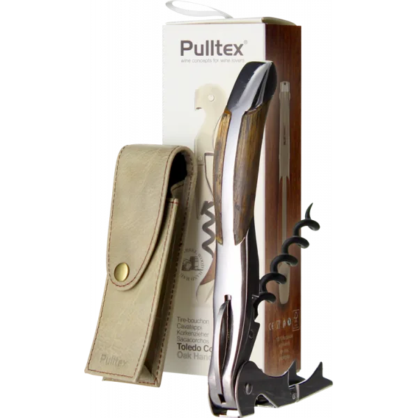 Tire-Bouchon - Toledo Set - Finition Bois + Etui - 109-160-00 - Pulltex