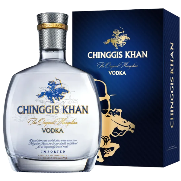 Vodka Chinggis Khaan - Etui