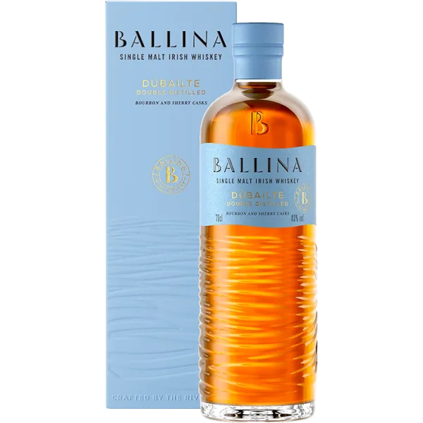Whisky - Ballina Dubailte - Double distilled - Étui