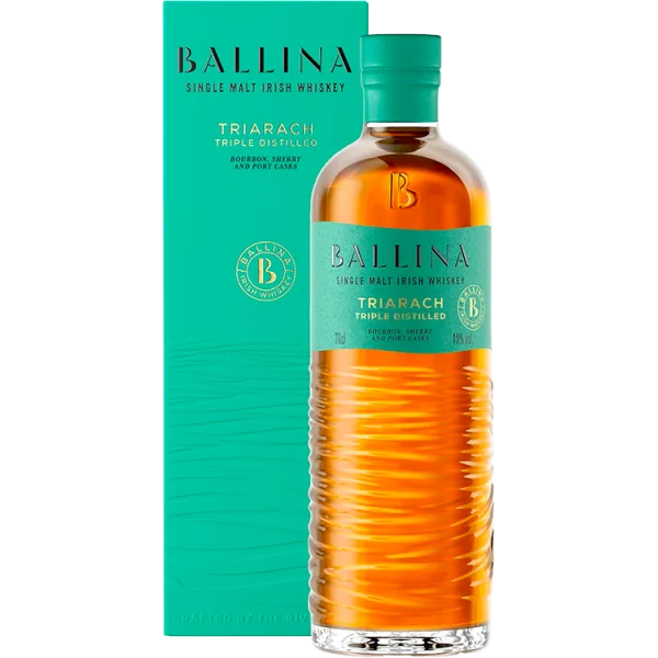 Whisky - Ballina Triarach - Triple distilled - Étui