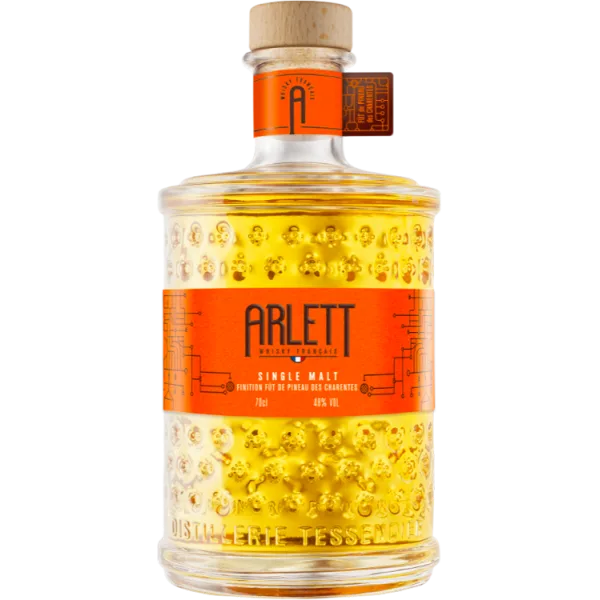 Whisky Français - Arlett - Single malt finition fût pineau des Charentes