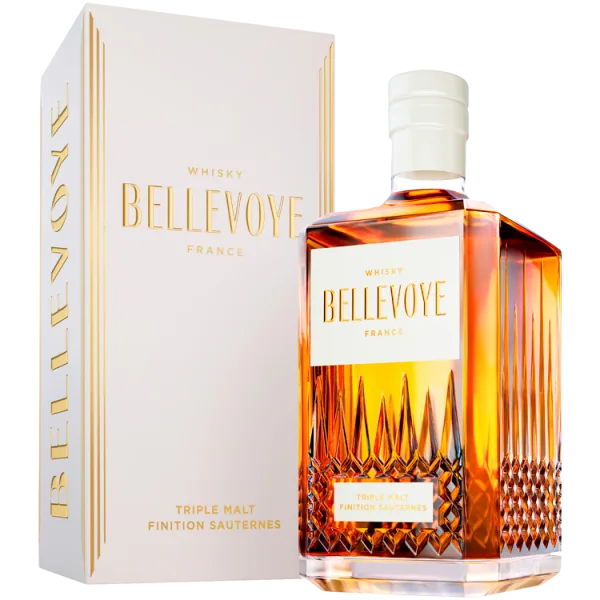 Whisky Français - Bellevoye - Blanc Finition Sauternes - Étui