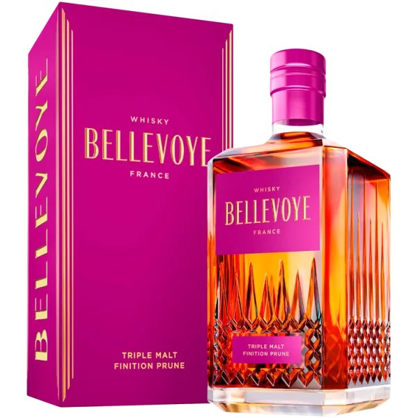 Whisky Français - Bellevoye - Finition Prune - Étui