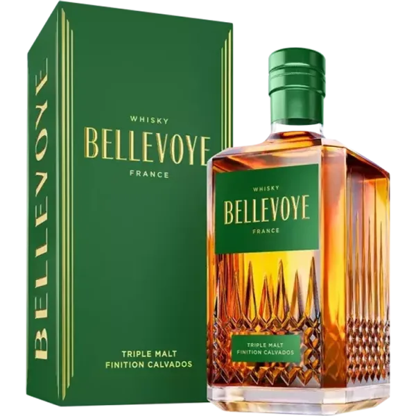 Whisky Français - Bellevoye - Vert Finition Calvados - Étui