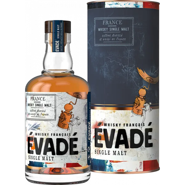 Whisky Français - Evadé - Single Malt - Étui