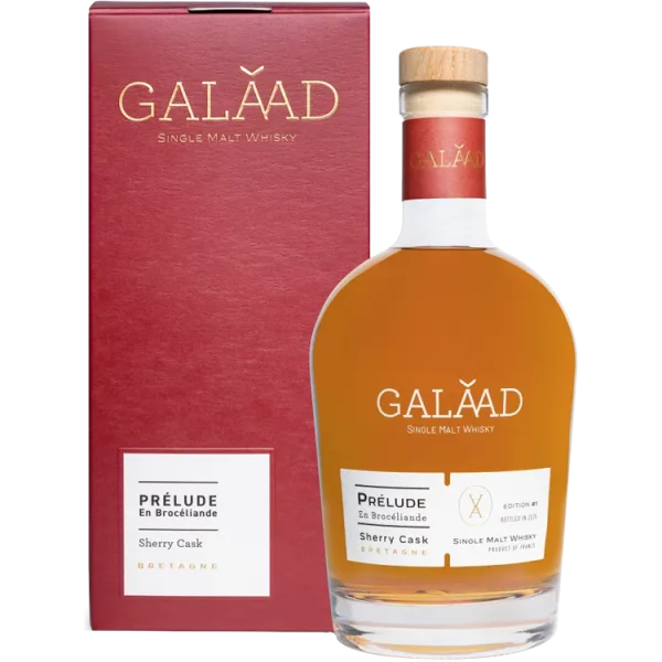 Whisky Français - Galaad - Prélude en Brocéliande Sherry Cask - Étui