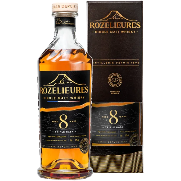 Whisky Français - Rozelieures - 8 ans - Étui