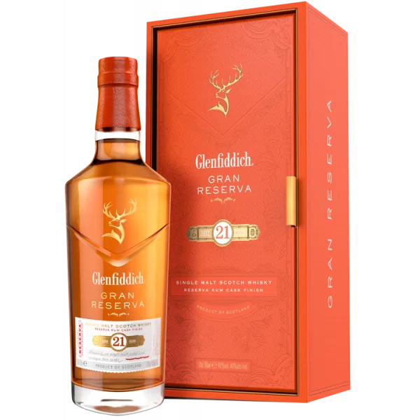 Whisky - Glenfiddich Gran Reserva 21 Ans - Étui