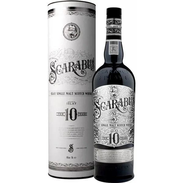 Whisky - Hunter Laing - Scarabus 10 Ans - Étui