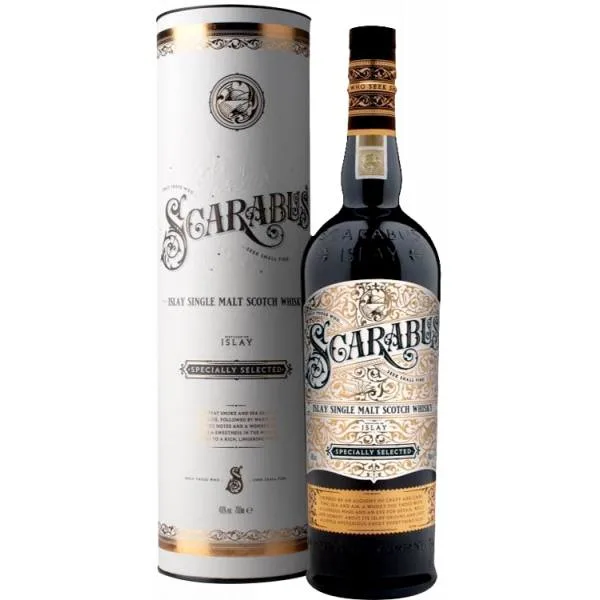 Whisky - Hunter Laing - Scarabus - Étui