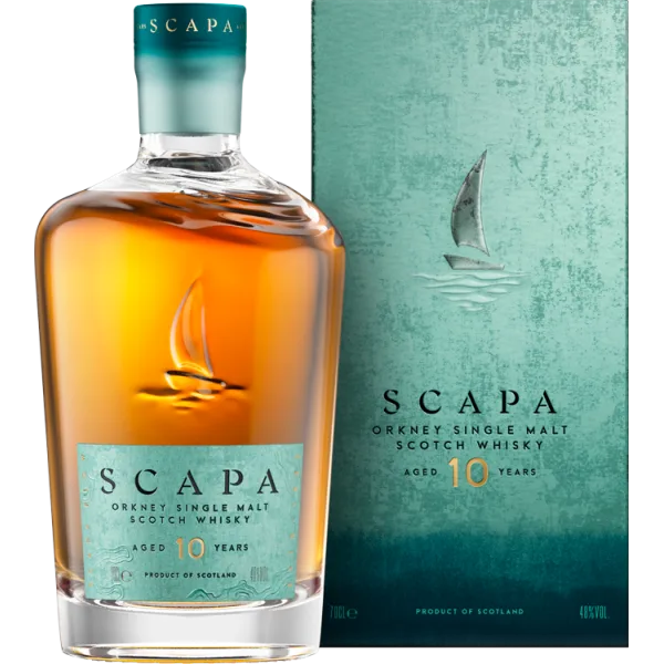 Whisky - Scapa 10 ans - Étui
