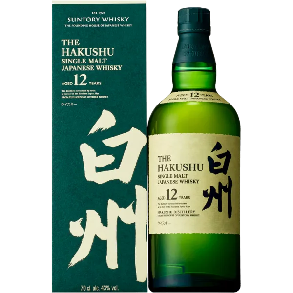 Whisky - The Hakushu Japanese Single Malt 12 Ans