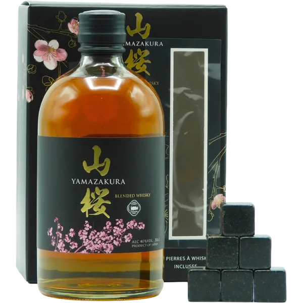 Whisky - Yamazakura - Blend - Coffret 6 Pierres à Whisky