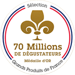 Médaille d'or Concours - 70 Millions de Dégustateurs Médaille d'or Concours - 70 Millions de Dégustateurs