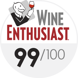 99/100 Wine Enthusiast 99/100 Wine Enthusiast