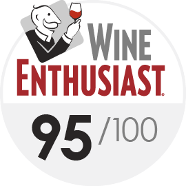95/100 Wine Enthusiast 95/100 Wine Enthusiast