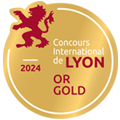 Médaille d'or Concours International de Lyon 2024 Médaille d'or Concours International de Lyon 2024